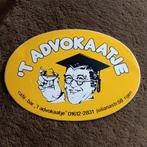 Oude sticker.  Cafe Bar 'T ADVOKAATJE. rijen., Ophalen of Verzenden, Zo goed als nieuw, Overige typen