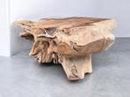 Uniek Boomstam salontafels wortel teakhout massief, Ophalen, Info@mokana.nl, Nieuw, 50 tot 100 cm