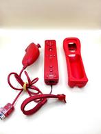Nintendo Wii Motionplus Controller Rood & Nunchuck, Nintendo, Nintendo support, Overige genres, 1 speler