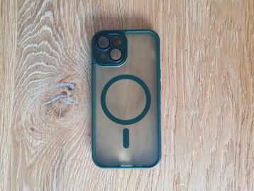 iPhone 15 telefoonhoesje Nieuw groen/ transparant  beschikbaar voor biedingen