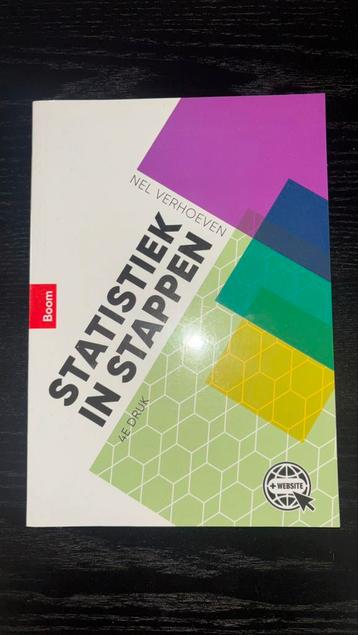 Statistiek in stappen 4e druk beschikbaar voor biedingen