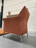 Nieuw Leolux Mayuro Fauteuil prairie 17 stof design stoel, Leolux, Nieuw, 75 tot 100 cm, Ophalen of Verzenden