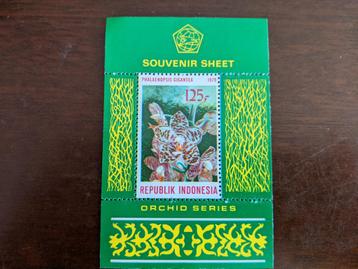INDONESIE 1979; BLOK ORCHIDEE beschikbaar voor biedingen