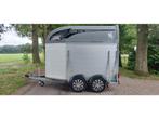 Atec 2 paards aluminium, Dieren en Toebehoren, Paarden en Pony's | Trailers en Aanhangwagens, Gebruikt, Aluminium, 2-paards trailer