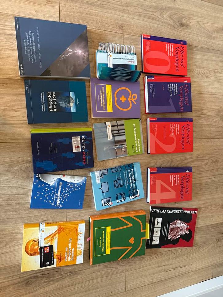 Verpleegkunde Studieboeken - Diverse Titels, Boeken, Studieboeken en Cursussen, Gelezen, HBO, Alpha, Ophalen