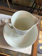 Antieke waskomset Ludwig Wessel Bonn ca. 1880 – compleet, Antiek en Kunst, Antiek | Porselein, Ophalen of Verzenden