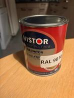 Histor Radiatorlak RAL 9010 - Nieuw & Ongeopend, Doe-het-zelf en Verbouw, Verf, Beits en Lak, Wit, Nieuw, Ophalen of Verzenden
