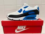 Nike air max 90 white black blue mt 46 *new*, Kleding | Heren, Schoenen, Sneakers of Gympen, Verzenden, Blauw, Nieuw