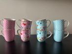 8 Pip Studio kopjes, Huis en Inrichting, Keuken | Servies, Ophalen of Verzenden, Zo goed als nieuw, Overige stijlen, Kop(pen) en/of Schotel(s)