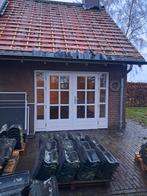 Te koop: Openslaande tuindeur., Ophalen of Verzenden, Gebruikt, Glas