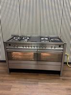 Luxe Smeg Fornuis RVS 6 pits + Grill 2 ovens 150 cm, Witgoed en Apparatuur, Fornuizen, Fornello Esperta, Ophalen of Verzenden