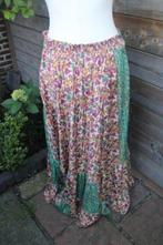 Rok geel/ groen/ fuschia Moksha Ibiza M/L Vaste prijs AANB, Maat 38/40 (M), Overige kleuren, Moksha Ibiza, Ophalen of Verzenden