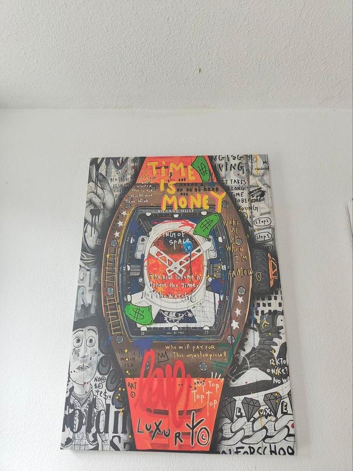 Richard Mille Geïnspireerd Kunstwerk, Antiek en Kunst, Kunst | Overige Kunst, Ophalen of Verzenden