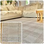 Wolly blocks - crème/beige vloerkleed - fotoshoot, Ophalen, Crème, 200 cm of meer, Zo goed als nieuw