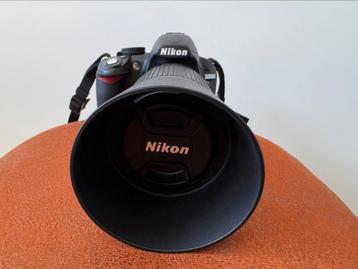 NIKON D3100 VR spiegelreflex NIKKOR 55-200mm beschikbaar voor biedingen