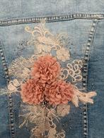 Denim Jasje Maat 38 - Prachtige Details!, Maat 38/40 (M), Blauw, Ophalen of Verzenden, Zo goed als nieuw