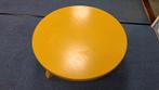 Gele Ronde Tafel, Ophalen, Minder dan 45 cm, Gebruikt, Rond