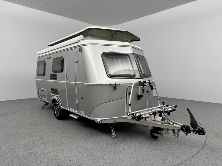 Eriba Touring Troll 542 GT Cassetteluifel Fietsendrager, Caravans en Kamperen, Caravans, Bedrijf, tot en met 3, Overige, Eriba