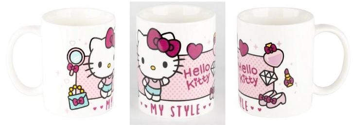 Hello Kitty beker / mok My Style, Verzamelen, Poppetjes en Figuurtjes, Nieuw, Ophalen of Verzenden