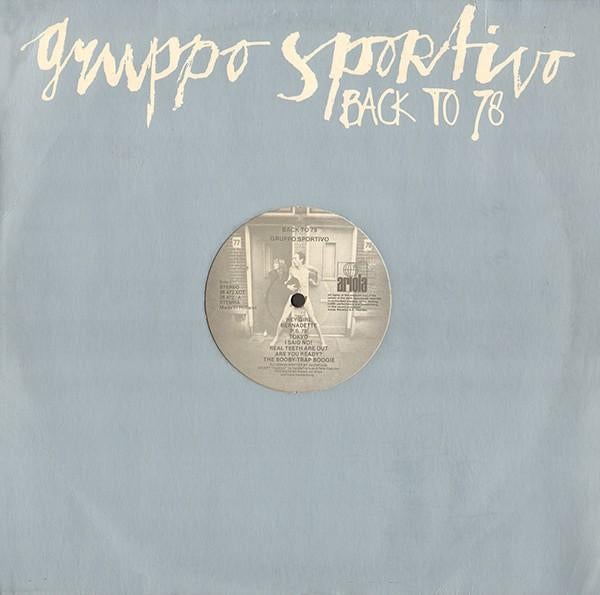 Gruppo Sportivo - Back to '78 LP, Ophalen of Verzenden, Zo goed als nieuw, 12 inch, Poprock