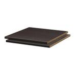 4 IKEA KOMPLEMENT planken zwartbruin 75x58 cm, Minder dan 100 cm, Ophalen of Verzenden, Zo goed als nieuw