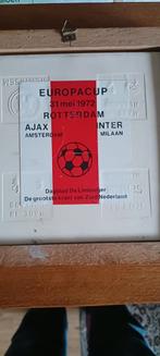 Johan cruyff tegeltje collectors item!!, Ophalen of Verzenden, Voor 1940, Zo goed als nieuw, Overige onderwerpen