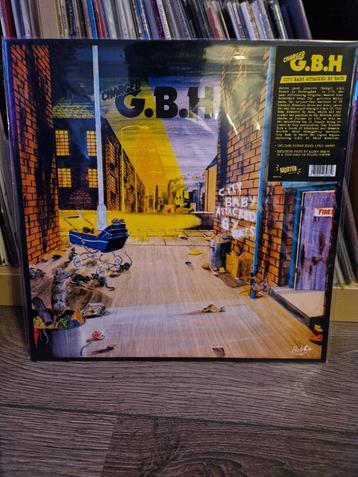 Charged GBH - City Baby Attacked by Rats Vinyl LP punk rock 