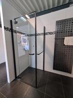 Douchecabine Duka / sealskin doucheopstelling zwart 90 x 90, Ophalen, Nieuw, Glas, Douche