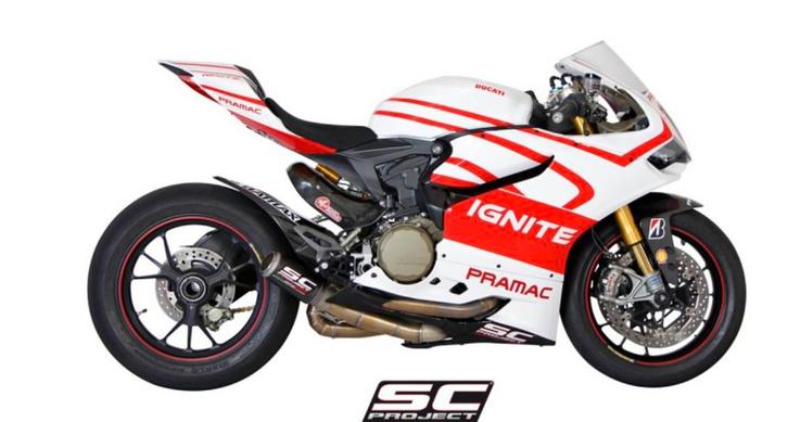 Panigale 1199 sc project uitlaat, Motoren, Onderdelen | Ducati, Gebruikt, Ophalen of Verzenden