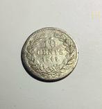 1849. Zilver 10 cent Willem II, Postzegels en Munten, Munten | Nederland, Zilver, 2½ gulden, Koning Willem II, Verzenden