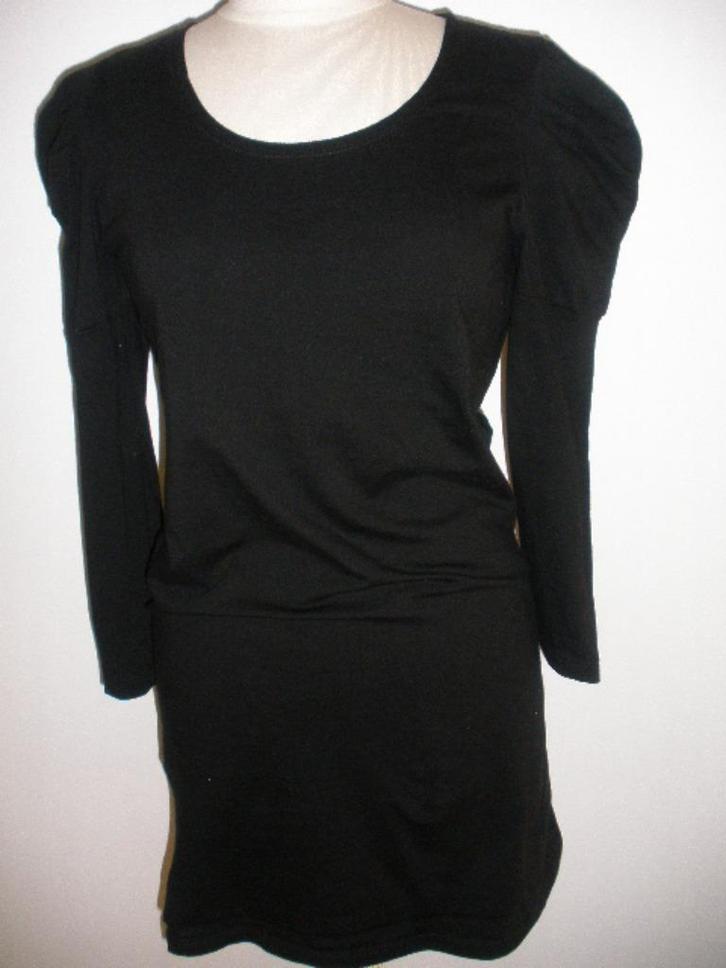 VILA tuniek shirt lang t- shirt zwart maat L, Kleding | Dames, T-shirts, Zo goed als nieuw, Maat 42/44 (L), Zwart, Korte mouw