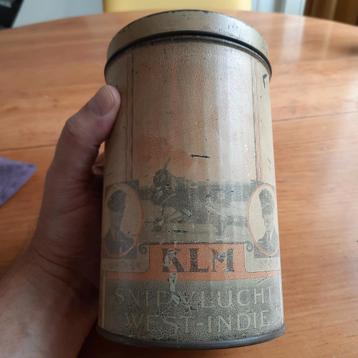 Blik KLM 1934 De Snip Kerstvlucht West-Indië Groote Sprong beschikbaar voor biedingen