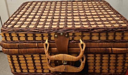 Vintage Picknickmand, Hobby en Vrije tijd, Picknickmanden, Gebruikt, Ophalen