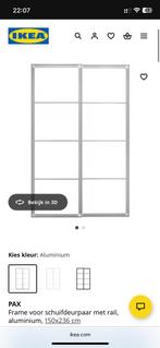 Pax schuifdeur frame met rails 150x236, Ophalen, Nieuw, 150 tot 200 cm, 200 cm of meer