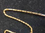 14 k gouden monte carlo ketting 40,8 gram 71 cm, Sieraden, Tassen en Uiterlijk, Kettingen, Ophalen of Verzenden, Nieuw, Goud, Goud
