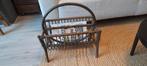 Vintage bamboe # manou tijdschriftenmand, izgs, Ophalen, Zo goed als nieuw