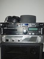 Soundlab Versterker & Boxen Set, Ophalen of Verzenden, Audio