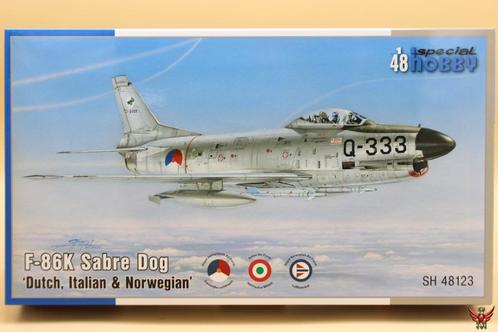 ROWASP | Special Hobby 1/48 F-86K Sabre Dog Dutch Italian, Hobby en Vrije tijd, Modelbouw | Vliegtuigen en Helikopters, Nieuw
