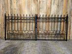 Smeedijzeren poort model: London in afmeting 350x150cm
