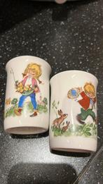 Kinder bekers uit de jaren 70, Ophalen of Verzenden, Overige figuren, Gebruikt, Gebruiksvoorwerp
