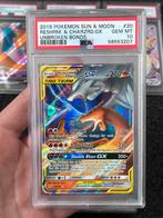 Pokémon PSA 10 Reshiram & Charizard GX #20 Unbroken Bonds, Hobby en Vrije tijd, Verzamelkaartspellen | Pokémon, Ophalen of Verzenden