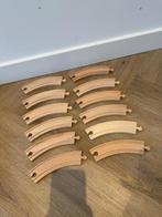 Heel goed 12x Brio houten trein bocht spoor rail deel 33342, Kinderen en Baby's, Ophalen of Verzenden, Zo goed als nieuw