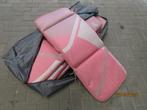 4 x Hartman zomerstoel kussens met roze tinten en tas, Tuin en Terras, Tuinmeubel-accessoires, Ophalen, Gebruikt