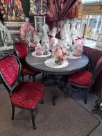 Mooie barok eethoek compleet of los te koop, Antiek en Kunst, Ophalen