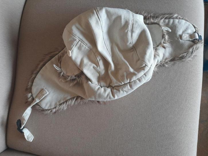 Winterset: Muts met bont en handschoenen, Kinderen en Baby's, Babykleding | Mutsen, Sjaals en Wanten, Zo goed als nieuw, Setje