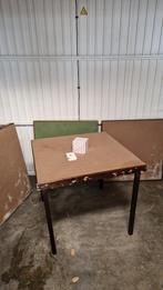 Set van 4 bridgetafels, Ophalen