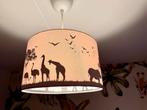 Safari dieren lampenkap roze, Ophalen of Verzenden, Zo goed als nieuw, Lamp