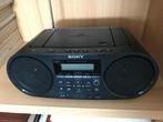 Draagbare Sony radio ZS-RS60Bt, Ophalen of Verzenden, Zo goed als nieuw, Radio