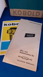 Vintage Kobold 1000S filmlamp fotolamp originele doos 3A42, Ophalen of Verzenden, Voor 1940, Gebruikt, Overige onderwerpen