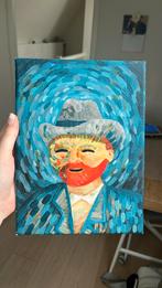 Zelfgemaakte moderne versie zelfportret Van Gogh, Antiek en Kunst, Kunst | Schilderijen | Modern, Ophalen of Verzenden